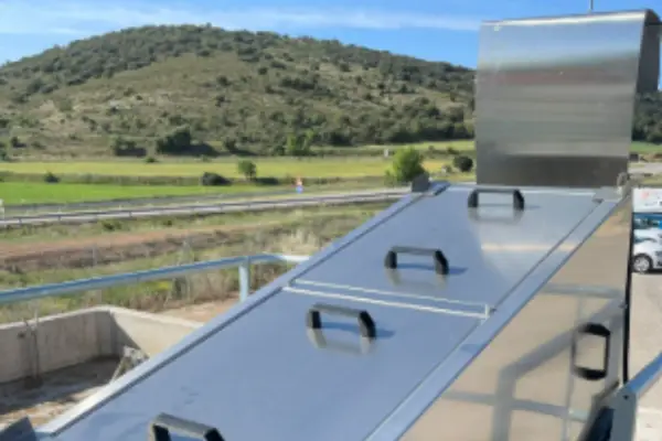 Tornillo deshidratador para la deshidratación mecánica de lodos en una planta de tratamiento de aguas industriales de Prosimed