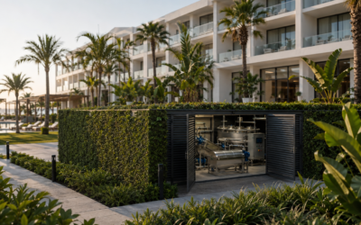 Tratamiento de aguas residuales en hoteles
