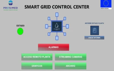 Smart Grid Control Center PROSIMED: telegestión inteligente de plantas de tratamiento